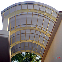 Polycarbonate Roofing Structures